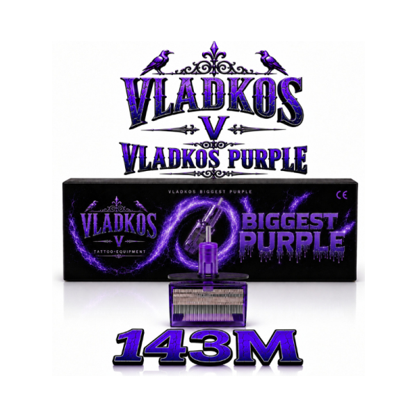 Tetovací cartridge Vladkos BIGGEST PURPLE 143M1
