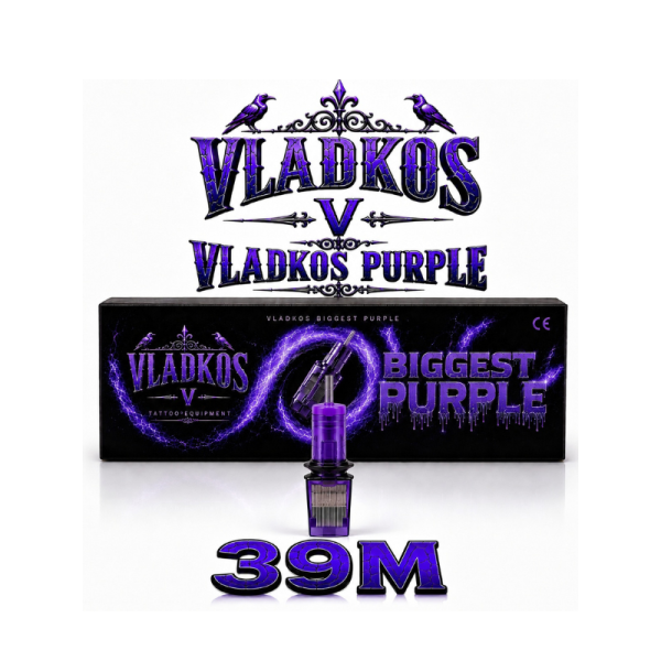 Tetovací cartridge Vladkos BIGGEST PURPLE 39M1