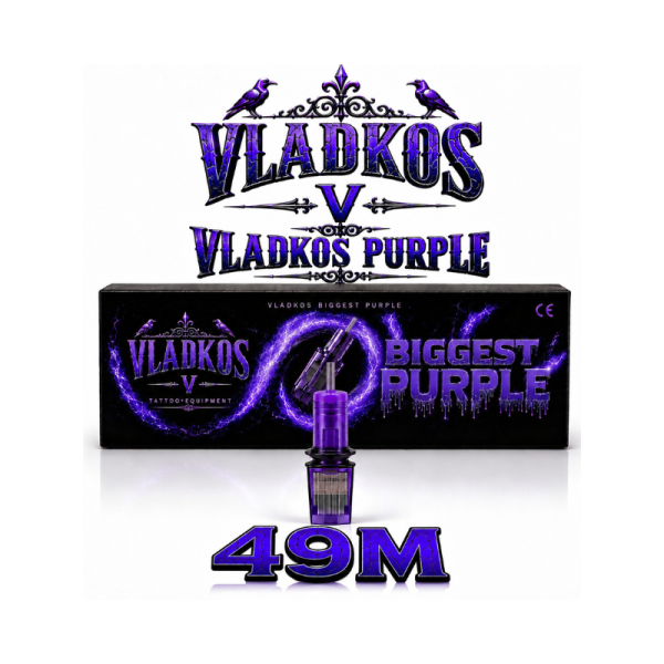 Tetovací cartridge Vladkos BIGGEST PURPLE 49M1