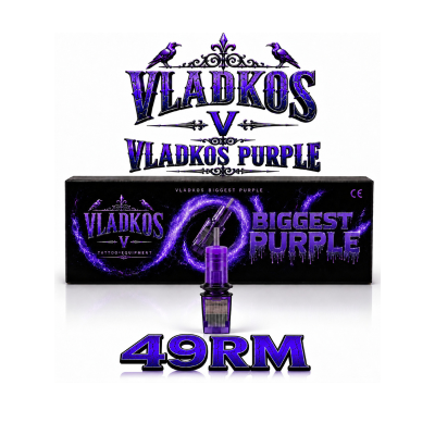 Tetovací cartridge Vladkos BIGGEST PURPLE 49RM