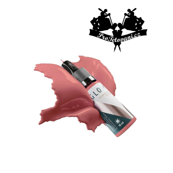 Barva pro permanentní make up GLOVCON PMU Pigment - Pink Ink 10ml
