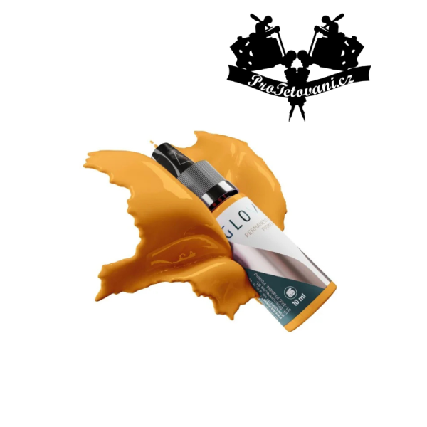 Barva pro permanentní make up GLOVCON PMU Pigment - Yellow Corrector 10ml
