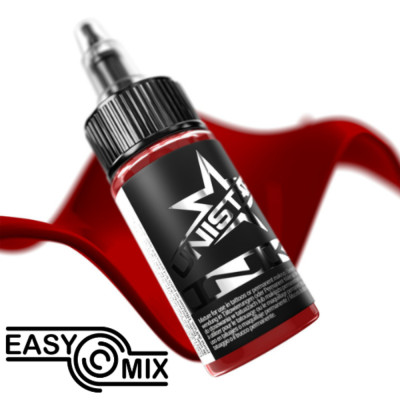 Tetovací barva UNISTAR INK BASIC DARK RED 30 ML REACH