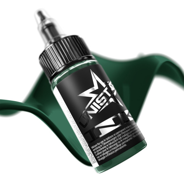 Tetovací barva UNISTAR INK DEEP GREEN 30 ML REACH