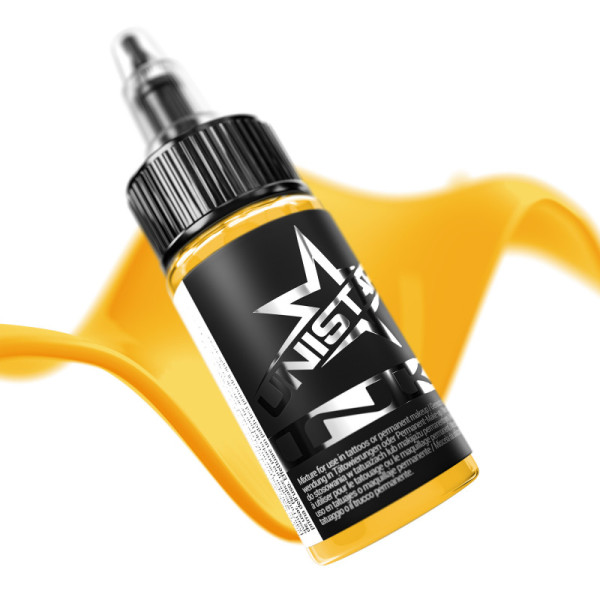 Tetovací barva UNISTAR INK GOLDEN YELLOW 30 ML REACH