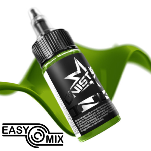 Tetovací barva UNISTAR INK TOP BASIC GREEN DARK 30 ML REACH