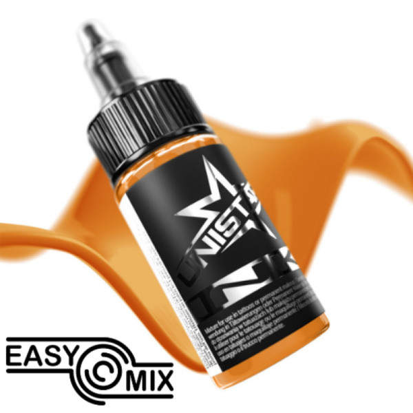 Tetovací barva UNISTAR INK TOP BASIC LIGHT ORANGE 30 ML REACH