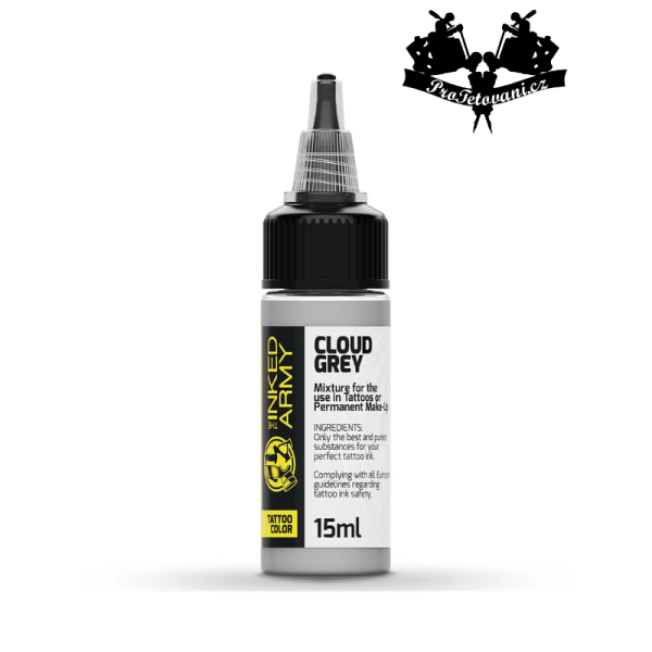 THE INKED ARMY CLOUD GREY tetovací barva 15 ml