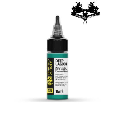 THE INKED ARMY DEEP LAGON tetovací barva 15 ml