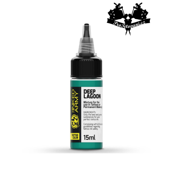 THE INKED ARMY DEEP LAGON tetovací barva 15 ml