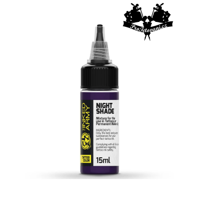 THE INKED ARMY NIGHT SHADE tetovací barva 15 ml