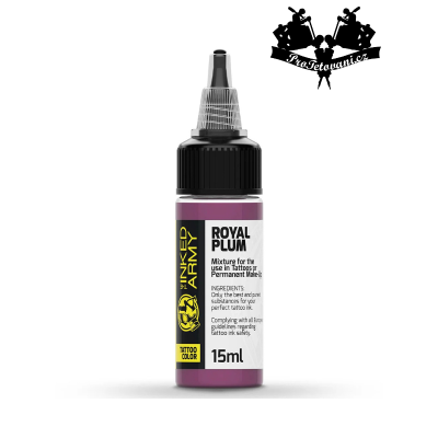 THE INKED ARMY ROYAL PLUM tetovací barva 15 ml