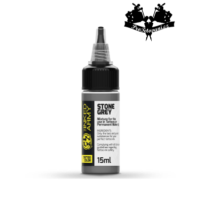 THE INKED ARMY STONE GREY tetovací barva 15 ml