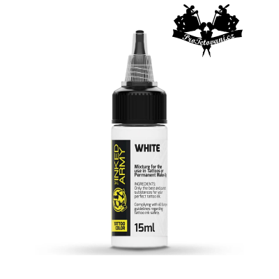 THE INKED ARMY WHITE tetovací barva 15 ml