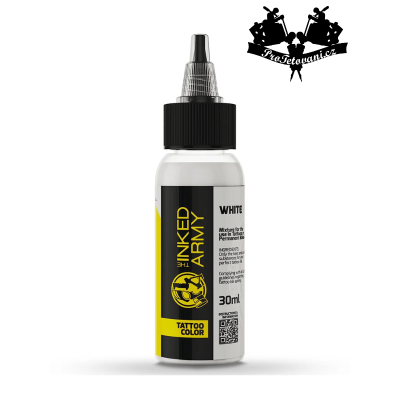 THE INKED ARMY WHITE tetovací barva 30 ml
