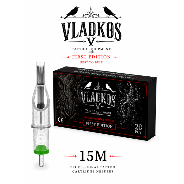 Profesionální tetovací cartridge Vladkos 15M