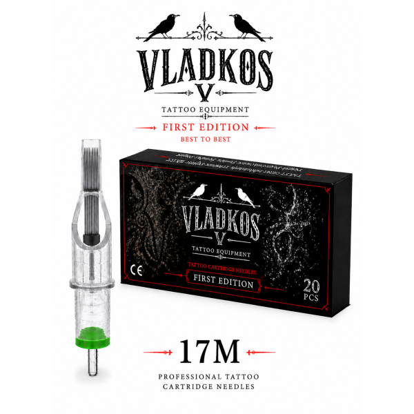 Profesionální tetovací cartridge Vladkos 17M