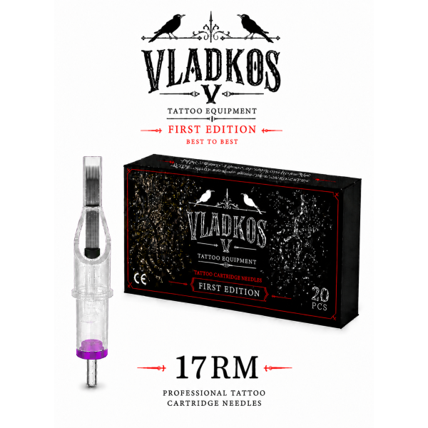 Profesionální tetovací cartridge Vladkos 17RM