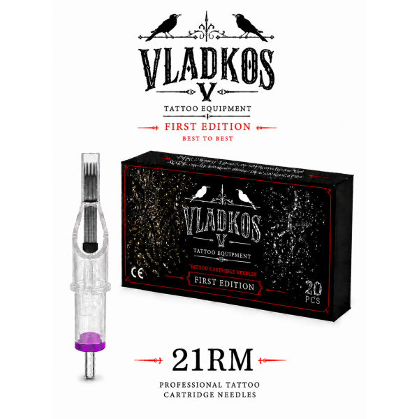 Profesionální tetovací cartridge Vladkos 21RM