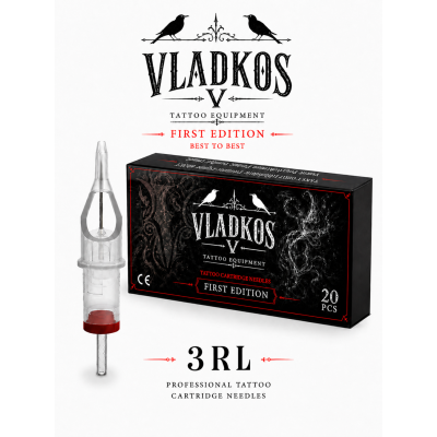 Profesionální tetovací cartridge Vladkos 3RL