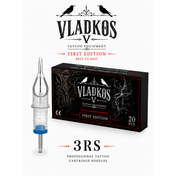 Profesionální tetovací cartridge Vladkos 3RS