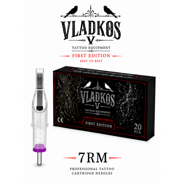 Profesionální tetovací cartridge Vladkos 7RM