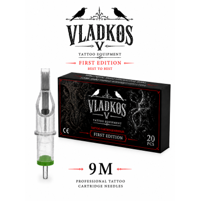 Profesionální tetovací cartridge Vladkos 9M
