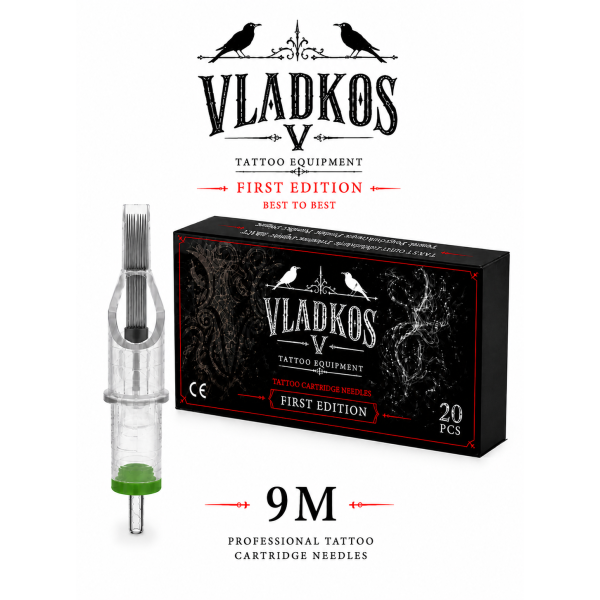 Profesionální tetovací cartridge Vladkos 9M