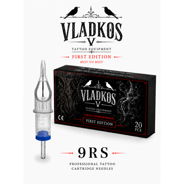 Profesionální tetovací cartridge Vladkos 9RS