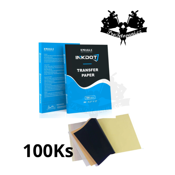 Obtiskovací papír EMALLA INKDOT 100 Ks