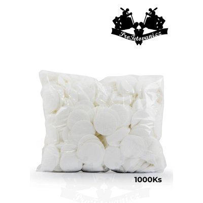 Bavlněné kosmetické tamponky 1000 ks