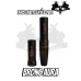 Bezdrátový bateriový rotační tetovací strojek Hummingbird Bronc Aura Black s nastavitelným zdvihem