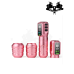 Bezdrátový rotační tetovací strojek OZER X Channel Pink – 4.2 mm 2 baterie Bezdrátový rotační tetovací strojek OZER X Channel Pink – 4.2 mm 2 baterie