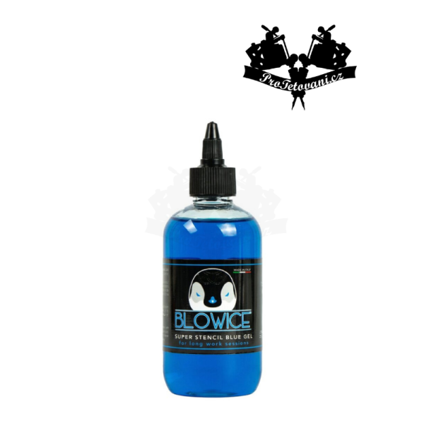 BLOW ICE Stencil Blue Gel 240 ml