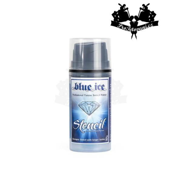 Blue Ice Stencil Airless 100ml gel pro přenos šablon
