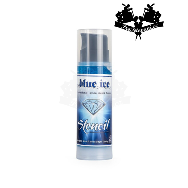 Blue Ice Stencil Airless 250ml gel pro přenos šablon