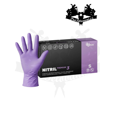 ESPEON Nitrilové rukavice NITRIL PREMIUM FIALOVÉ S