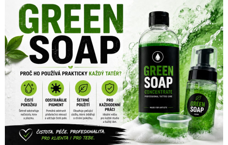 CO JE TO GREEN SOAP A JAK SE ŘEDÍ ? CO JE TO GREEN SOAP A JAK SE ŘEDÍ ?