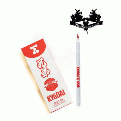 KYŌDAI COMPANY SOFT-TIP FIX NA KŮŽI TOKYO RED