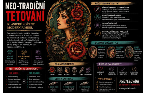 NEO TRADIČNÍ TETOVÁNÍ NEO TRADITIONAL NEO TRADIČNÍ TETOVÁNÍ NEO TRADITIONAL