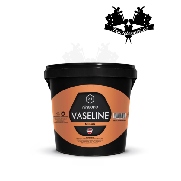 NINEONE vazelína na tetování MELOUN 1000 ml