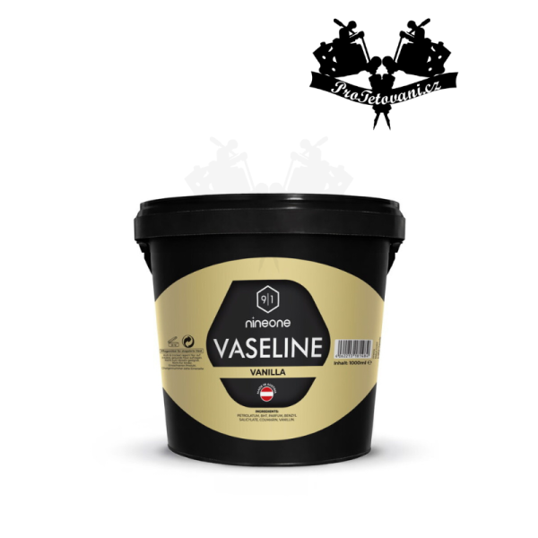 NINEONE vazelína na tetování VANILLA 1000 ml