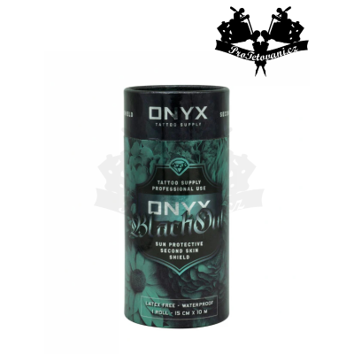 Ochranná folie na tetování Onyx Black Out UV Protected Second Skin 15cm x 10m