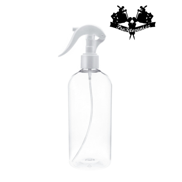 Plastový rozprašovač 500 ml průhledný