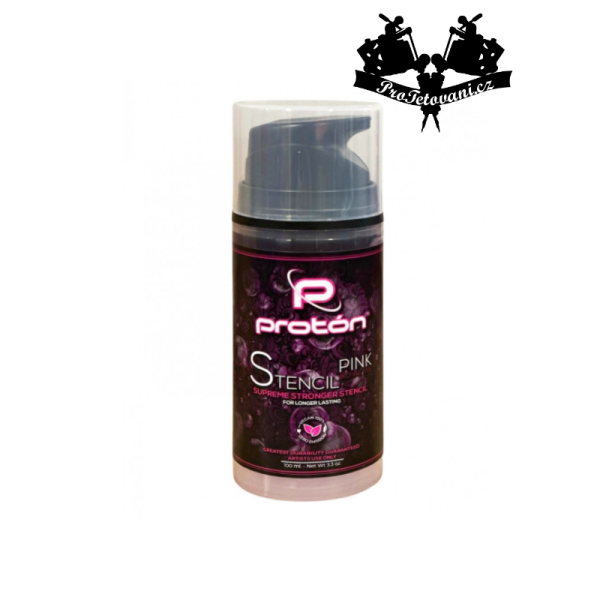 Proton Profesionální Stencil Primer Airless System 100 ml PINK
