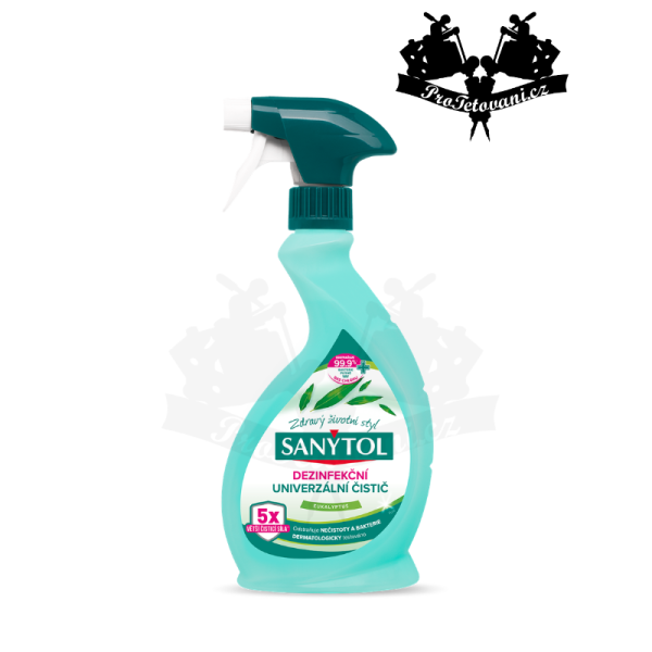 SANYTOL Dezinfekční univerzální čistič- eukalyptus 500 ml