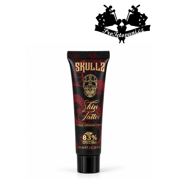 SKULLS Regenerační krém na tetování 10 ml SHOT