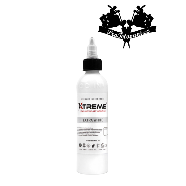 XTreme Ink - EXTRA WHITE tetovací barva 120 ml