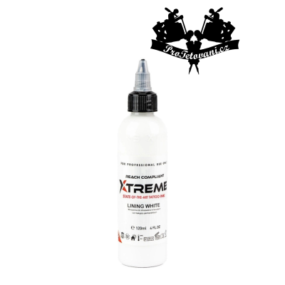 XTreme Ink - LINING WHITE tetovací barva 120 ml