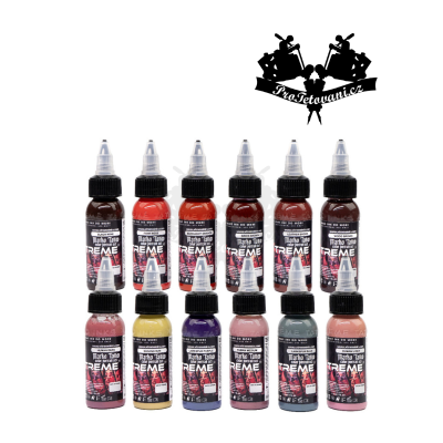 XTreme Ink - MARKO TATTOO COLOR PORTRAIT SET 12 X 30ml